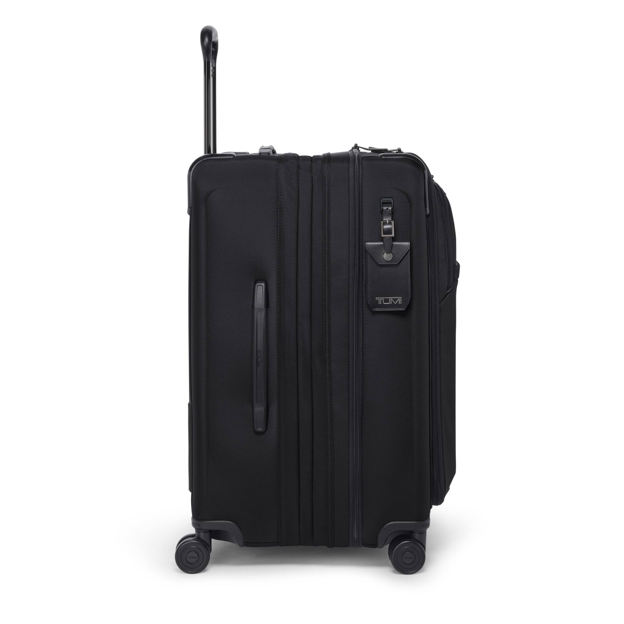 Alt View 5. TUMI - Alpha Medium Dual Access 26" Expandable Spinner Suitcase - Black.