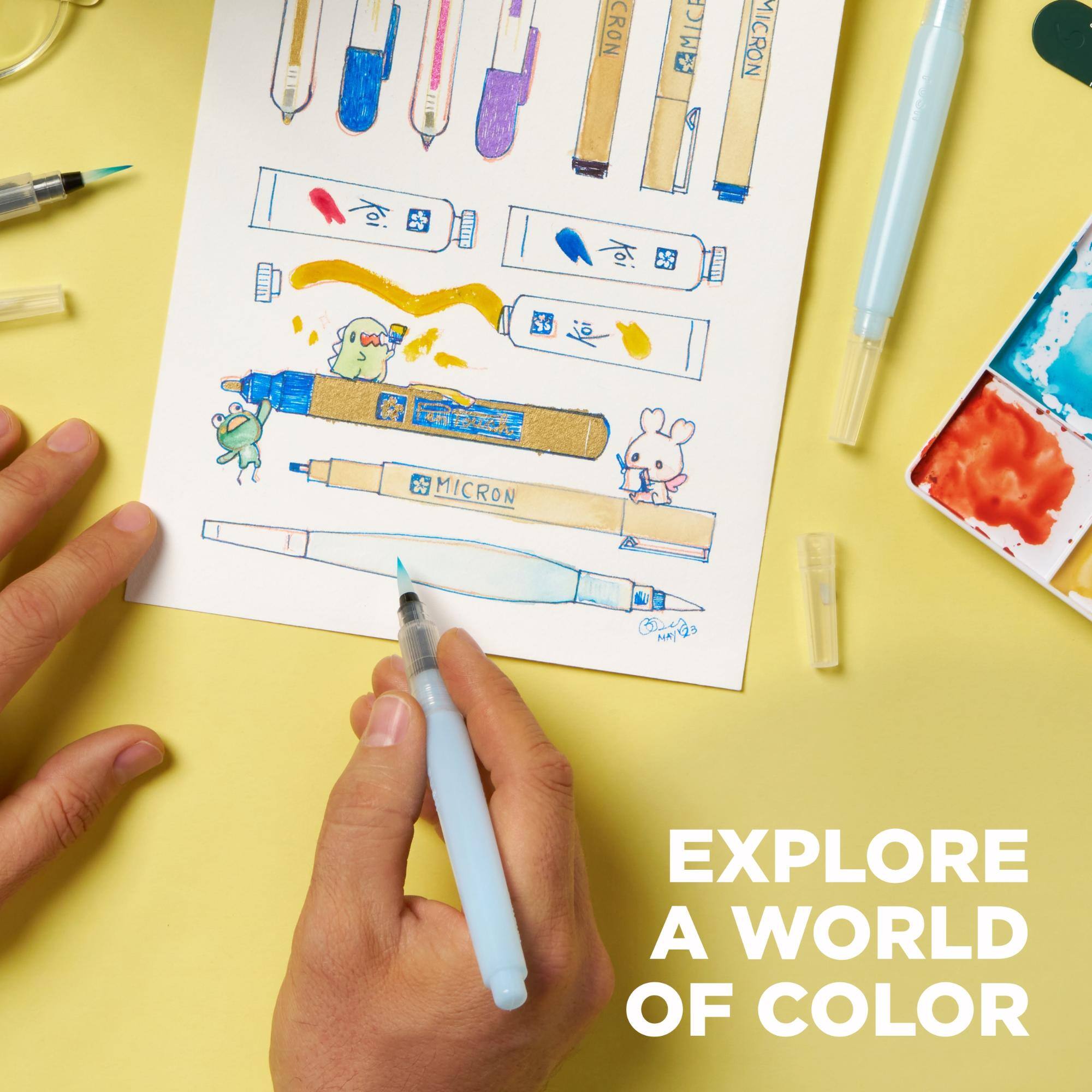 MICRON

EXPLORE A WORLD OF COLOR