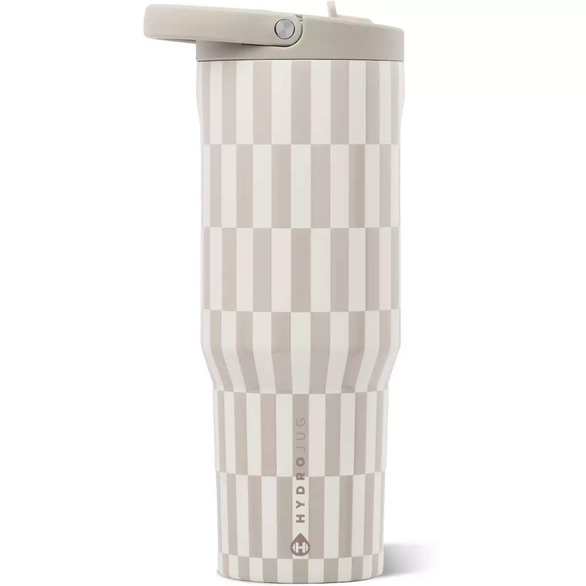 HydroJug - 32 oz Latte BPA Free Sports Water Bottle w/Straw - Beige