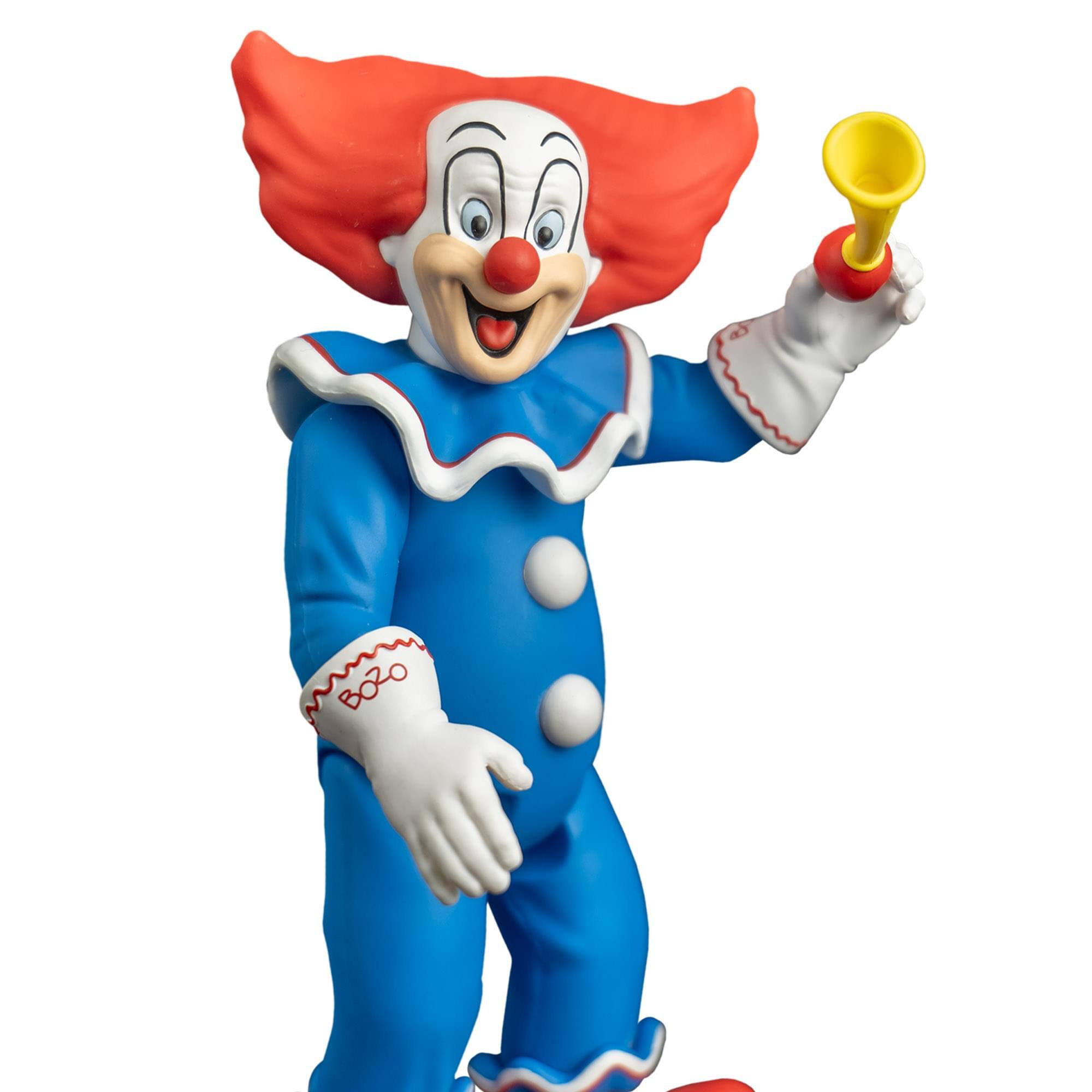Alt View 1. Trick or Treat Studios - Bozo The Clown 5-Inch Action Figure - Blue.