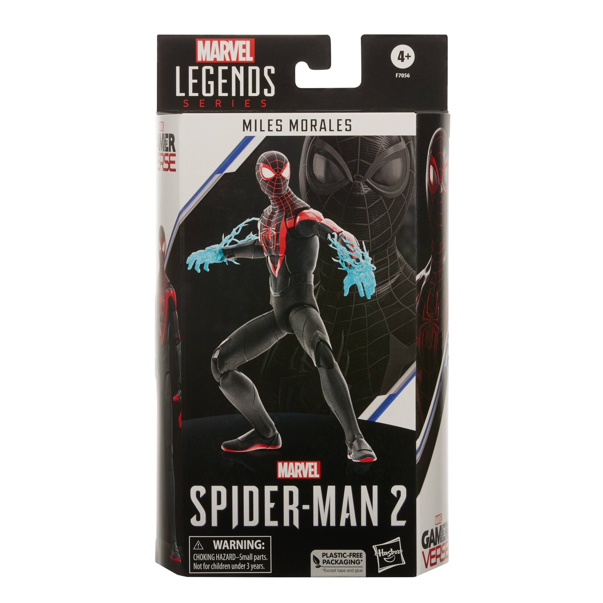 Angle. Marvel - Legends Gamerverse Miles Morales.