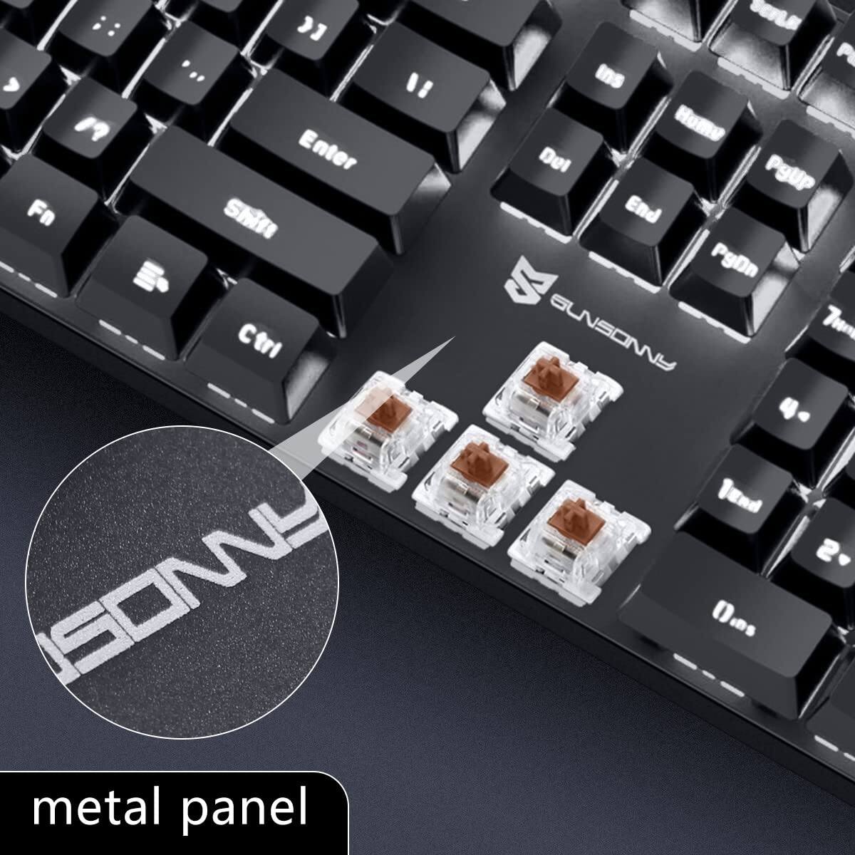 Sure, here is the corrected and grouped text from the image:

- "SONNY"
- "metal panel"
- "Enter"
- "Fn"
- "Shift"
- "Ctrl"
- "Ins"
- "Home"
- "Del"
- "PgUp"
- "End"
- "PgDn"
- "GUNSONNY"