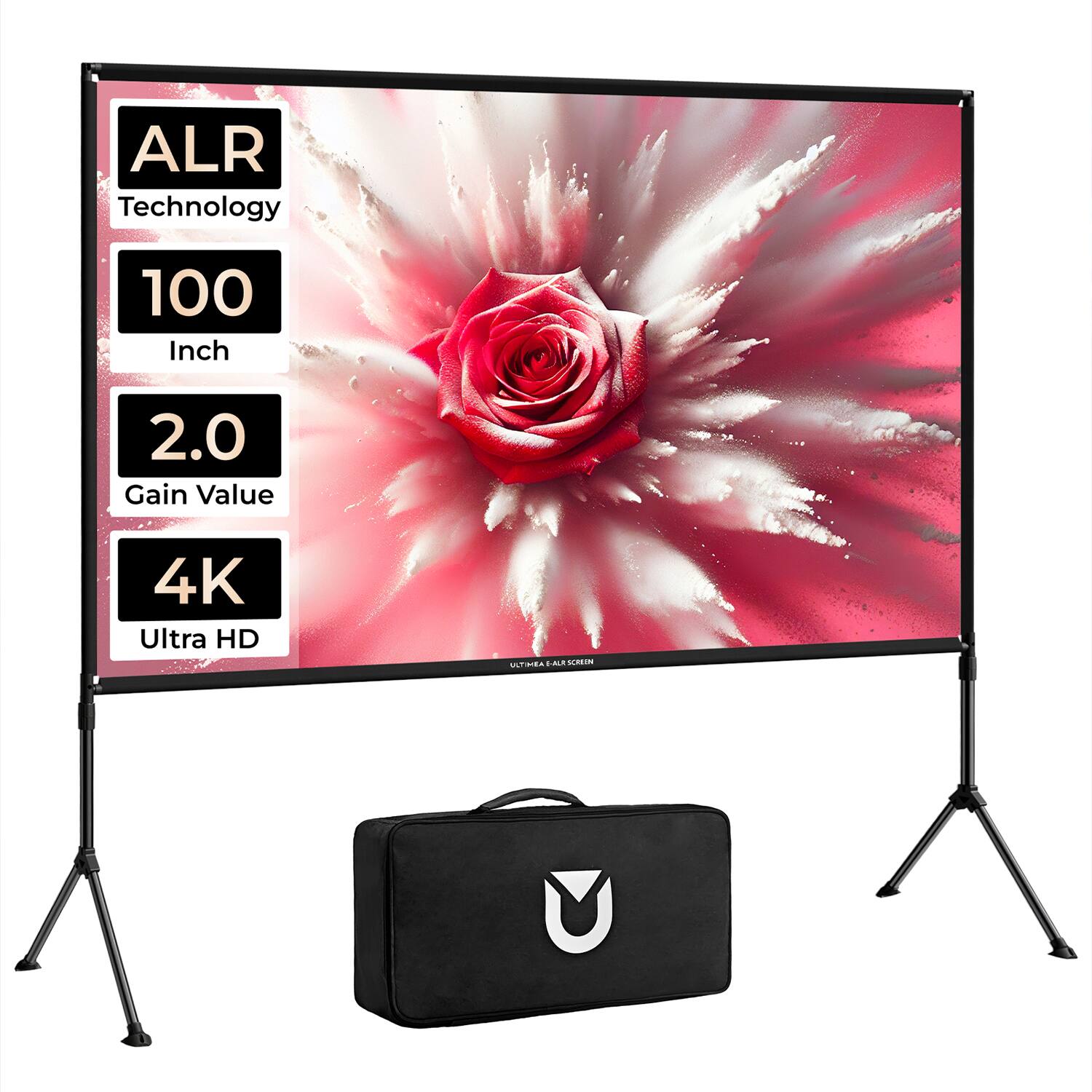 ALR Technology  
100 Inch  
2.0 Gain Value  
4K Ultra HD