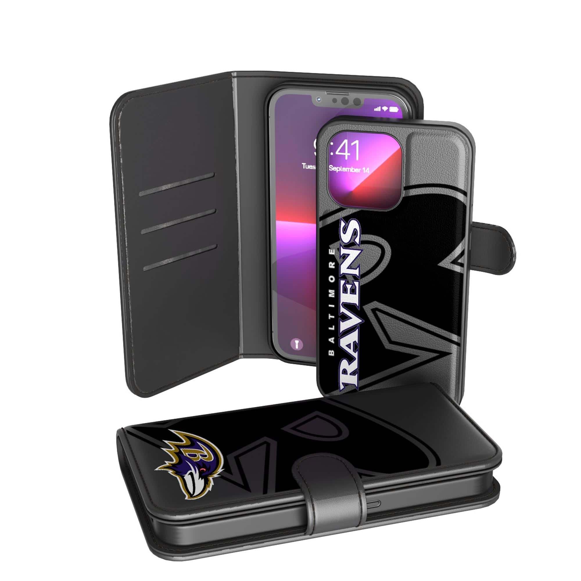 Keyscaper - NFL - Baltimore Ravens iPhone Wallet Case - 12 mini/13 mini - Multicolor price history on PriceWatchPro