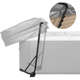 VEVOR - Hot Tub Cover Lift, Spa Cover Lift, Height 31.5" - 41.3" Width 57" - 92.5" Adjustable - Black