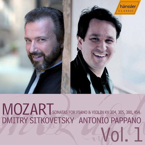 MOZART  
SONATAS FOR PIANO & VIOLIN KV 304, 305, 380, 454  
DMITRY SITKOVETSKY ANTONIO PAPPANO  
Vol. 1  

hänssler CLASSIC