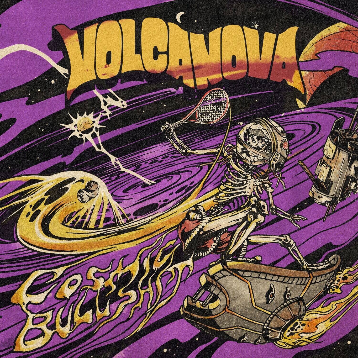 Front. Volcanova - Cosmic Bullshit   - VINYL LP.
