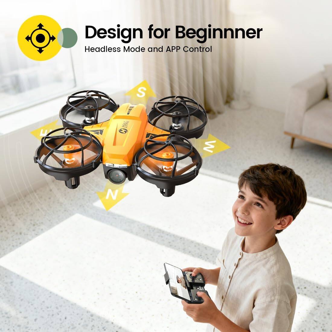 Design for Beginner  
Headless Mode and APP Control