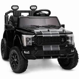 Best Choice Products - 24V 2-Seater Ride On Car for Kids, Licensed Ford F-150 Shelby Electric Car w/ Parent Remote - Black
