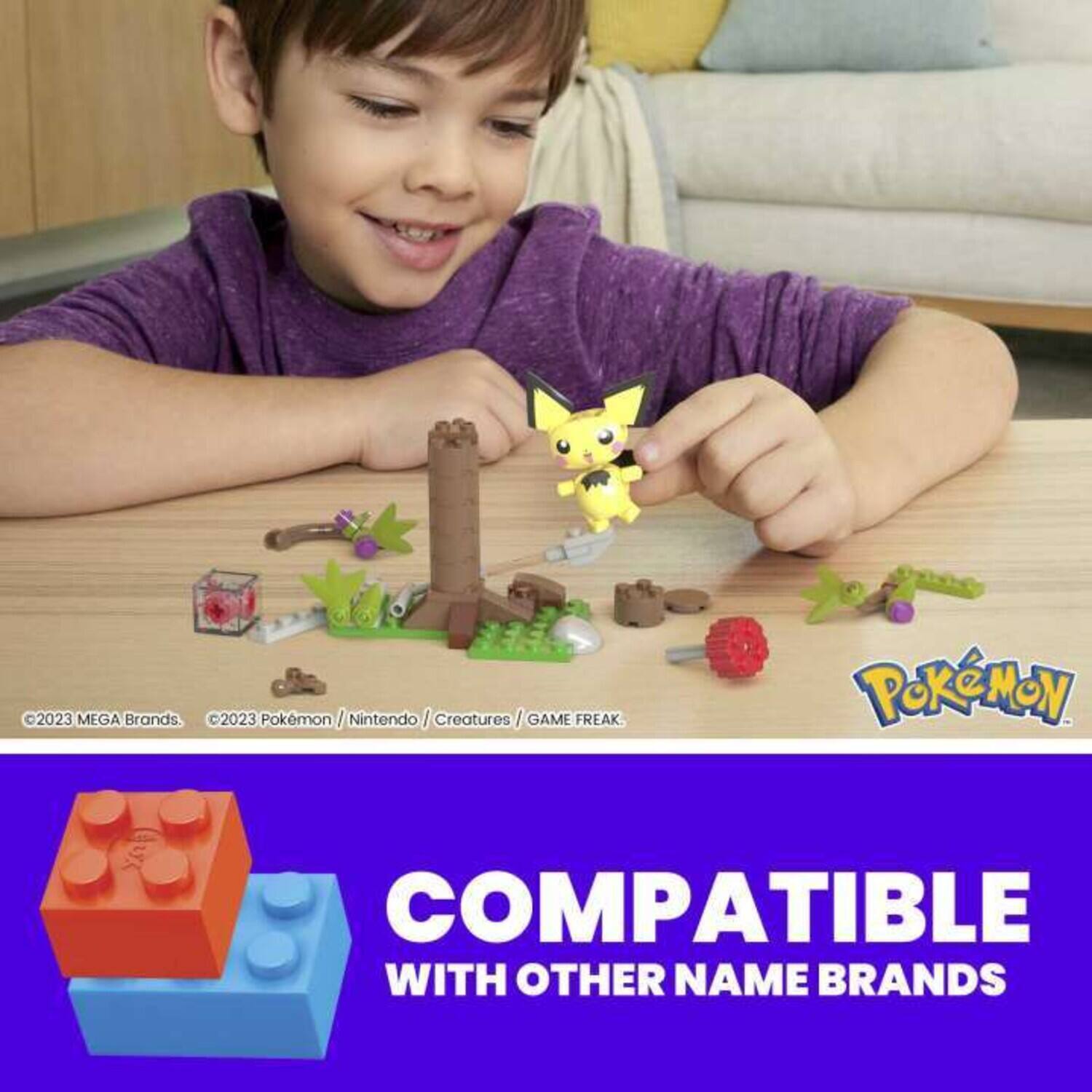 2023 MEGA Brands 2023 Pokémon/Nintendo/Creatures/GAME FREAK. Pokémon COMPATIBLE WITH OTHER NAME BRANDS.