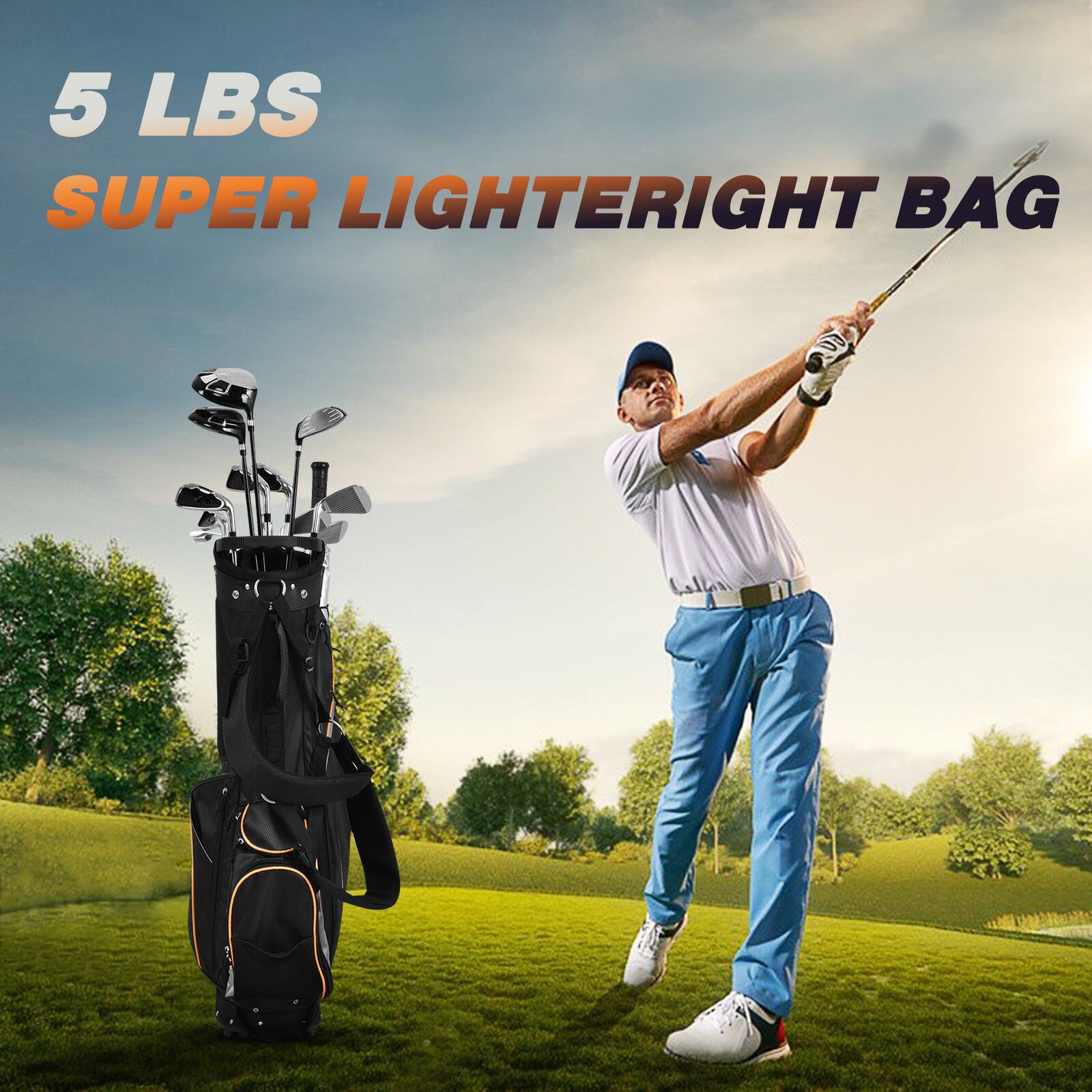 5 LBS  
SUPER LIGHTERIGHT BAG