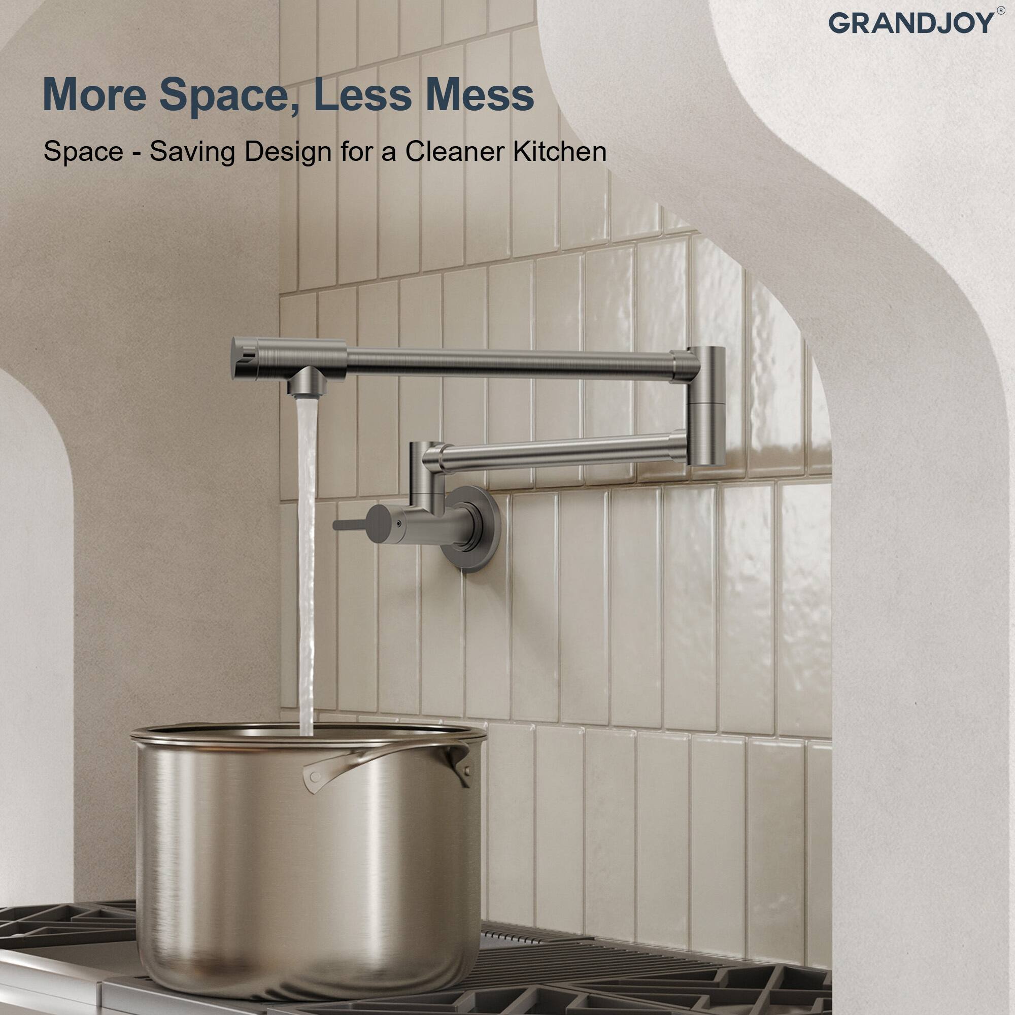 GRANDJOY

More Space, Less Mess  
Space - Saving Design for a Cleaner Kitchen