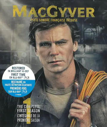 Front. MacGyver: The Complete First Season - BLU-RAY.