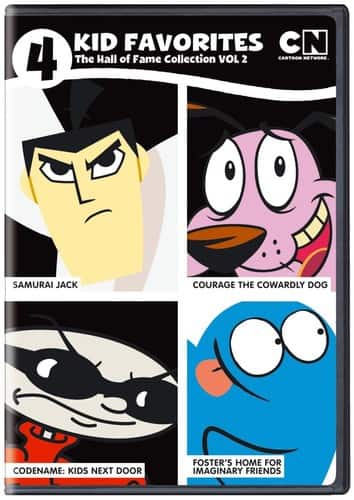 Front. 4 Kid Favorites Cartoon Network Hall of Fame #2   - DVD.
