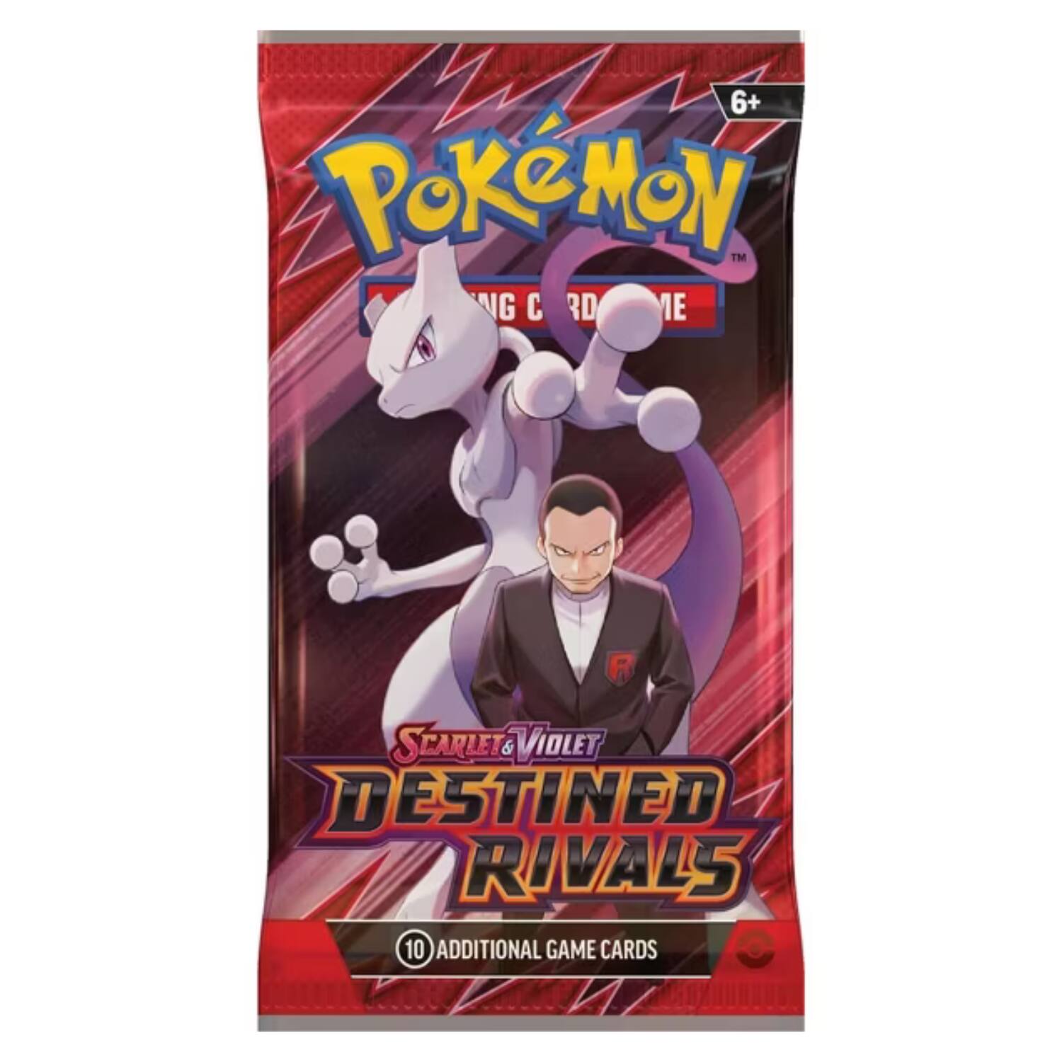 6+ Pokémon™ Trading Card Game Scarlet & Violet Destined Rivals 10 Additional Game Cards