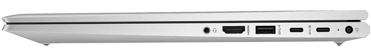 Alt View 6. HP - HP Probook 450 G10 Touchscreen Laptop (Intel core i5-1335U, 16GB, 512GB SSD, 15.6" FHD display, Win 11 Pro ) - Pike Silver Aluminum.