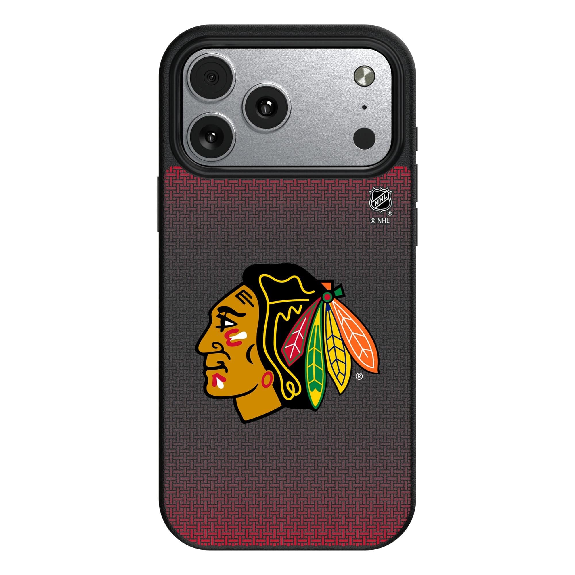 Keyscaper - NHL - Chicago Blackhawks Linen Logo iPhone Magnetic Bump Case - 17 - Black price history on PriceWatchPro