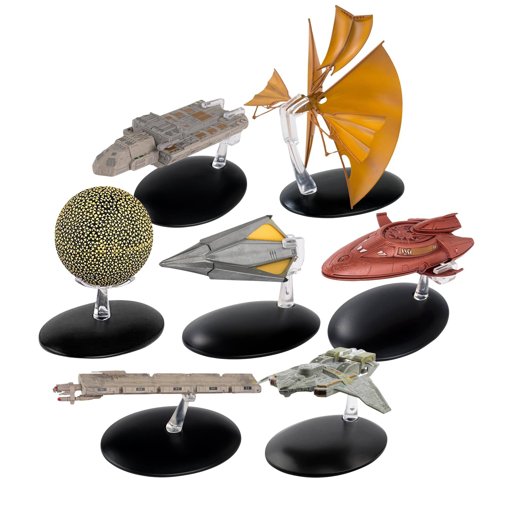 Alt View 10. Eaglemoss - Eaglemoss Star Trek Starship Replica Set of 50 Brand New Original Packaging.