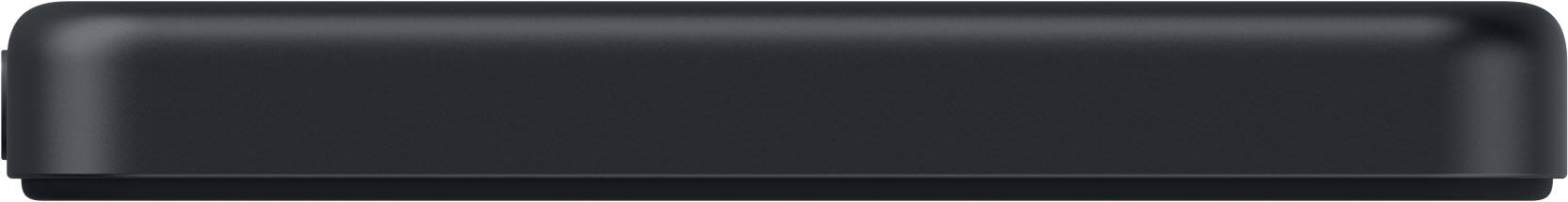 Alt View 1. mophie - Power Boost Wireless Slim 15W Magnetic Charger, Qi2 magnetic power bank containing 5K internal battery - Black.