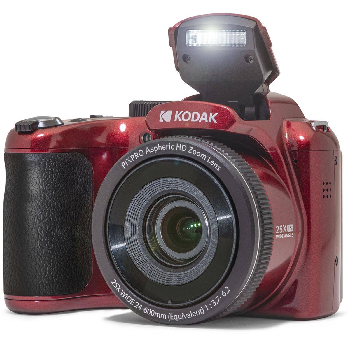 KODAK Aspheric HD PIXPRO Zoom Lens  
25X S WIDE ANGLE  
25X) 6.2 WIDE 1:3.7-6.2 24-600mm (Equivalent)