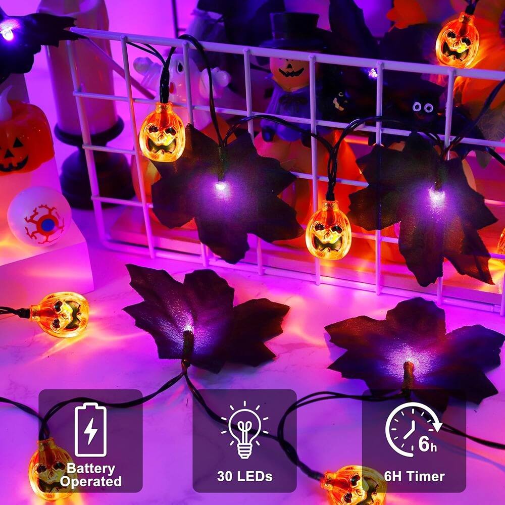 Battery Operated  
30 LEDs  
6H Timer