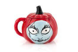Disney - Nightmare Before Christmas Sally Figural 26 Oz Ceramic Mug With Lid - Red
