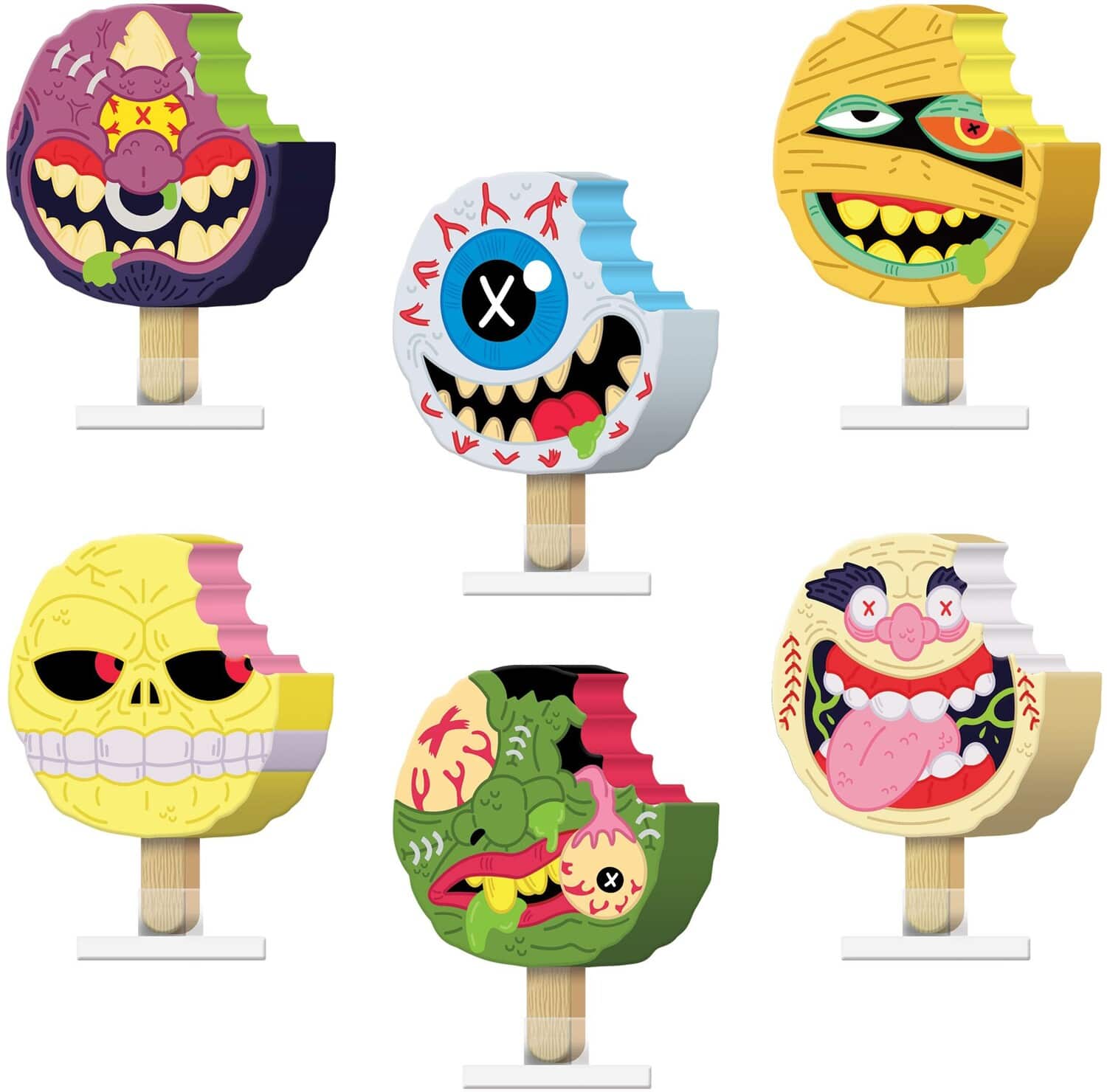 Mac フルフェイスキット　プリマパンダ PopMarket Frozen Culture Madballs Blind Bag (One random figure per