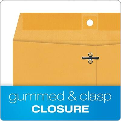 gummed & clasp CLOSURE