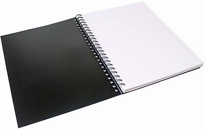 Alt View 2. uCreate - 9" x 12" Sketch Pad, 75 Sheets/Pad  - Black.