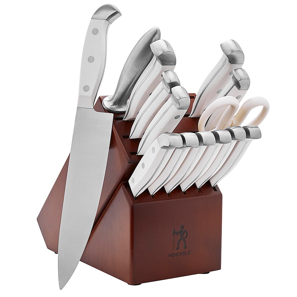 Alt View 11. Henckels - Statement 15-pc Knife Block Set - White.