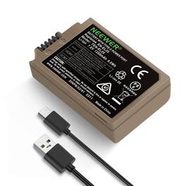 Neewer - 1250mAh EN-EL25 Replacement Battery for Nikon Zfc/Z30/Z50, USB-C Fast Charge