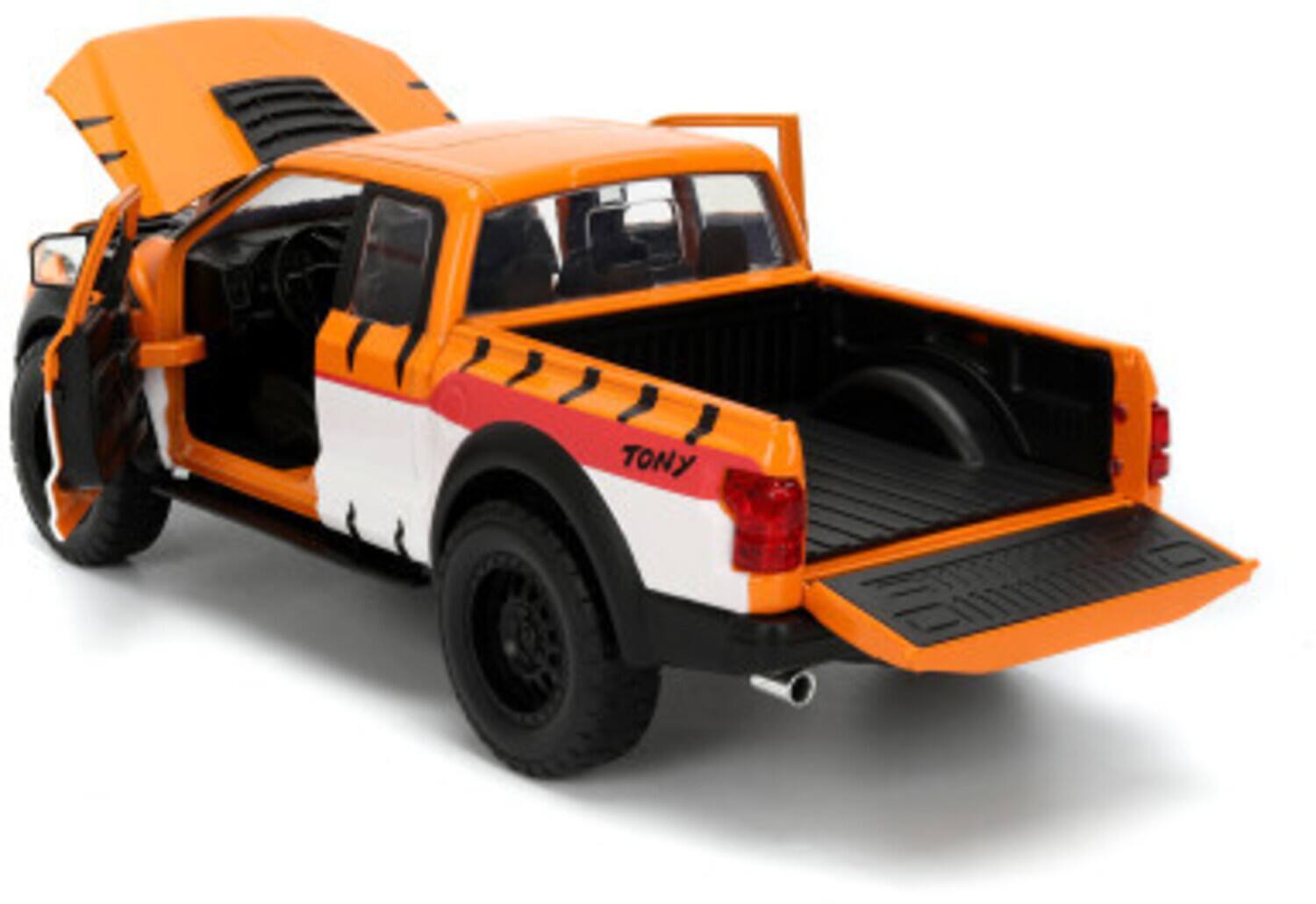 Alt View 3. Jada Toys - Kellogg's Frosted Flakes - Hollywood Rides - 1:24 '21 Ford Bronco Die-Cast Car & Tony the Tiger - COLLECTIBLES - Multicolor.