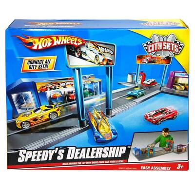 Hot Wheels Speedy Dealership Vehicle Playset Multi TYY-R8938 Hot Wheels Speedy Dealership Vehicle Playset Multi TYY-R8938