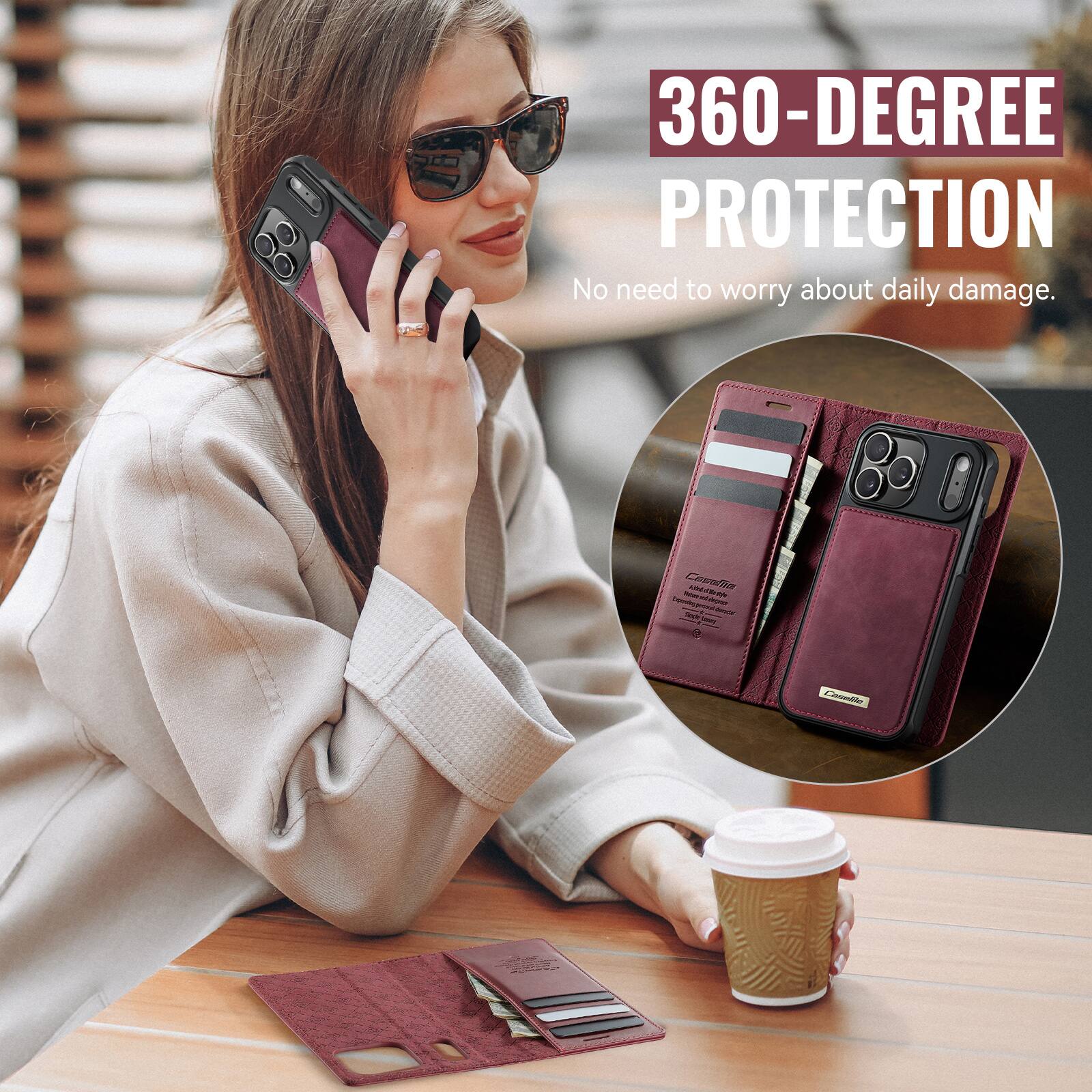 360-DEGREE PROTECTION  
No need to worry about daily damage.