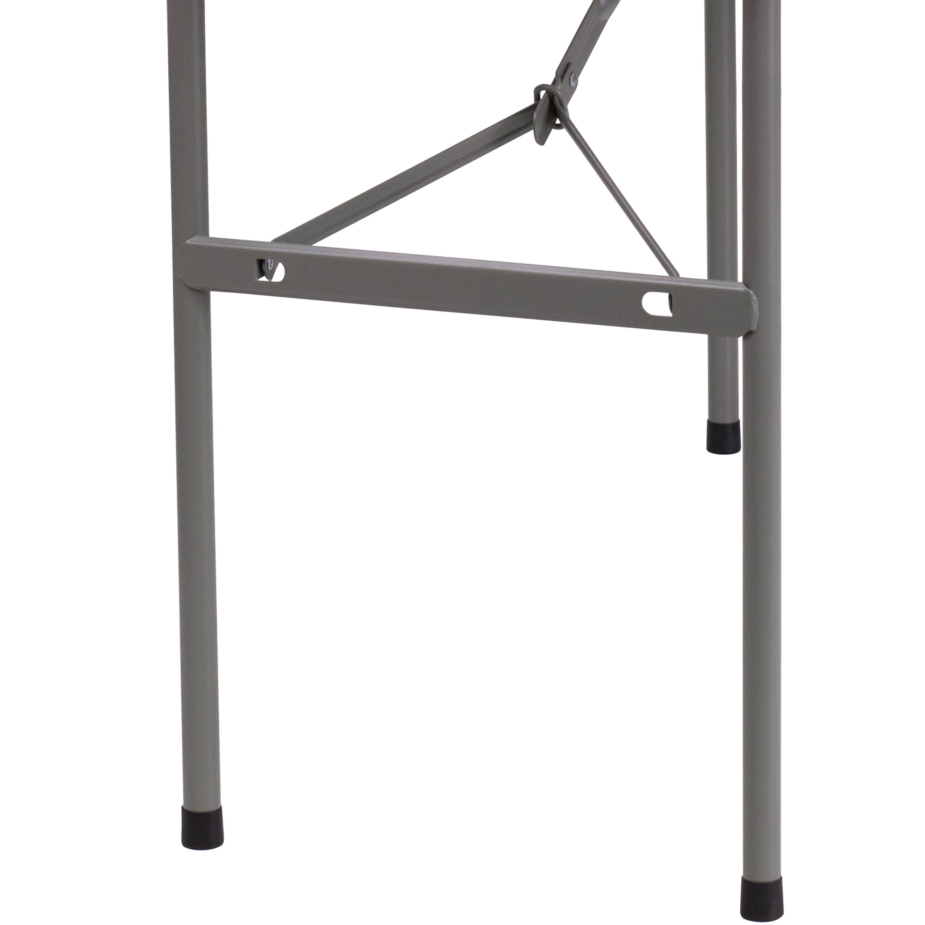 Alt View 14. Alamont Home - 4-Foot Plastic Folding Table - White.