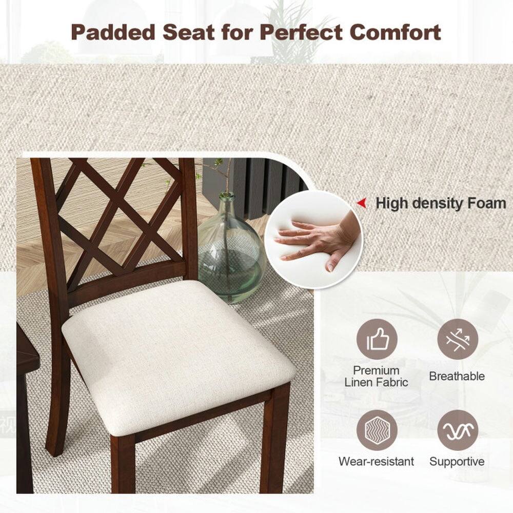 Padded Seat for Perfect Comfort

- High density Foam
- Premium Linen Fabric
- Breathable
- Wear-resistant
- Supportive