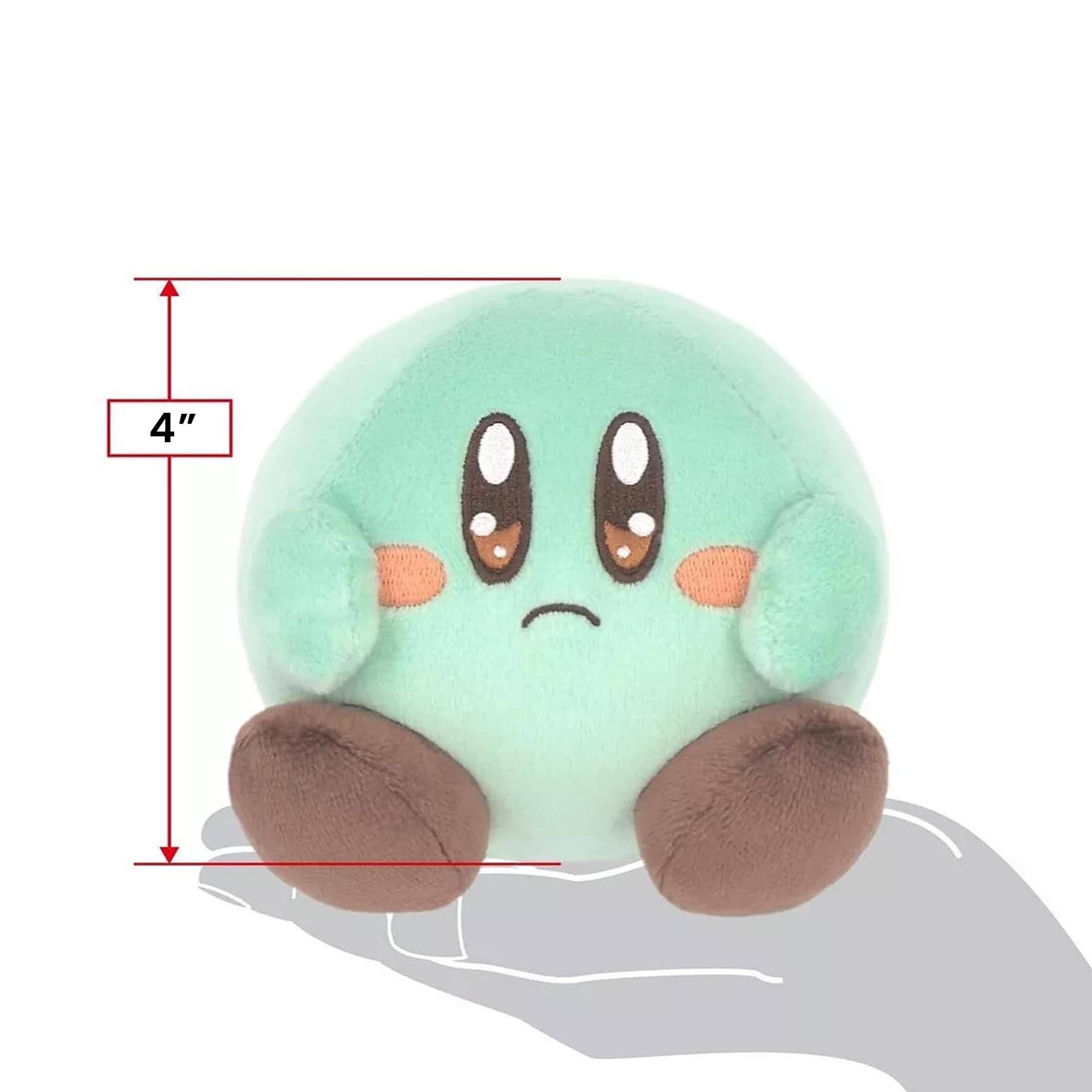 Alt View 4. Little Buddy - Kirby Chocolate Mint 4 Inch Collector Plush - Green.