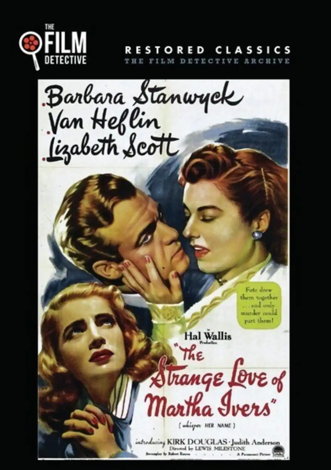 Front. The Strange Love of Martha Ivers   - DVD.