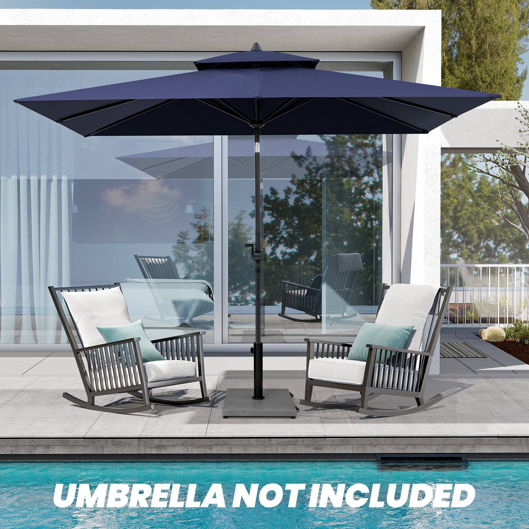 UMBRELLA NOT INCLUDED