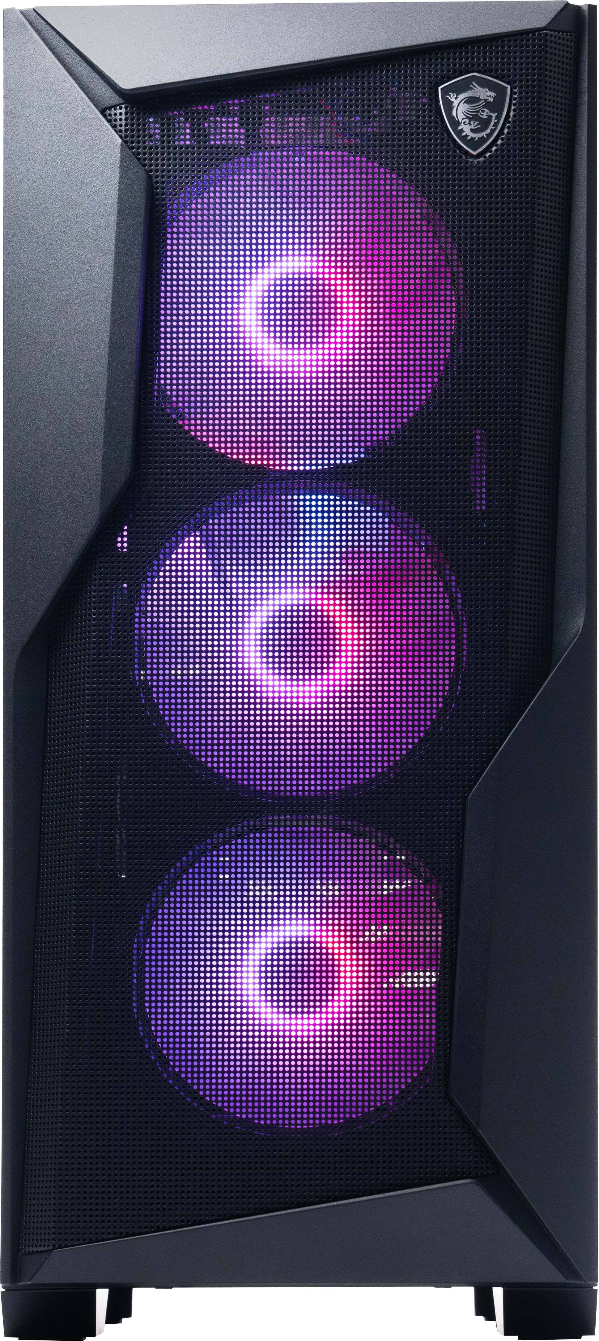 Angle. MSI - Codex Z2 Gaming Desktop - AMD Ryzen R7-8700F 2024 - 32GB Memory - NVIDIA GeForce RTX 5070 - 1TB Storage - Black.