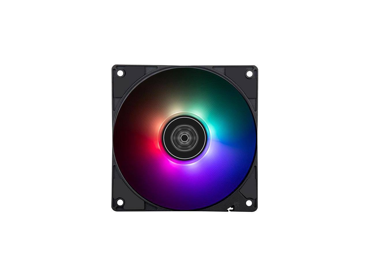 Alt View 6. SilverStone - Silverstone Air Penetrator 120SK ARGB High performance 120mm air channeling computer fan with ARGB lighting effects - Silver.
