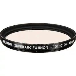 Fujifilm - PRF-49 49mm Protector Filter, Black