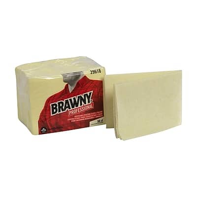 "Brawny - Professional Dusting Cloths, 17"" x 24"", 50 Cloths/Pack (29616) - Yellow" price history on PriceWatchPro