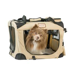 Armarkat - Pet Carrier BeigeMultiple Pockets - Beige