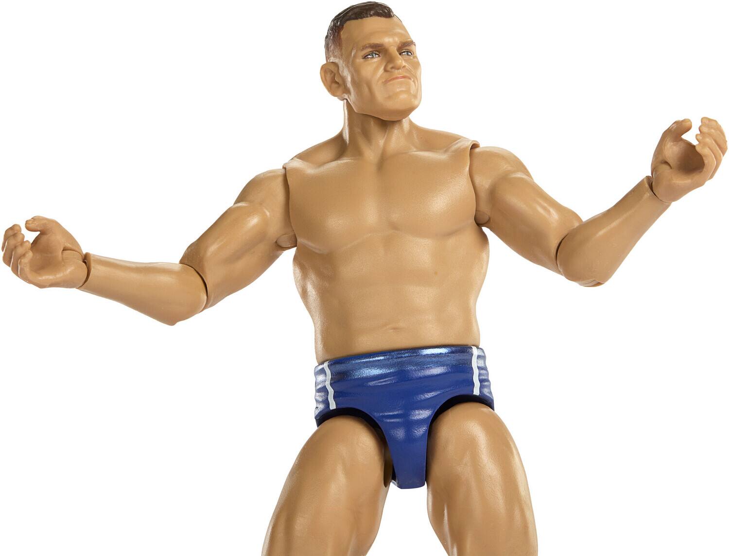 Alt View 3. Mattel - Mattel Collectible - WWE Main Event 6" Gunther Action Figure   - COLLECTIBLES - Multicolor.