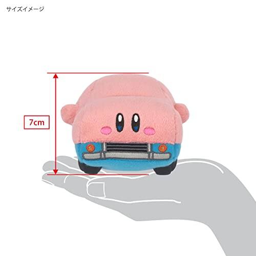 Alt View 5. Nintendo - Sanei Boeki Kirby Discovery Car Obstacle Plush Toy, Bull Bull Bull Toy, Height 2.8 inches (7 cm).