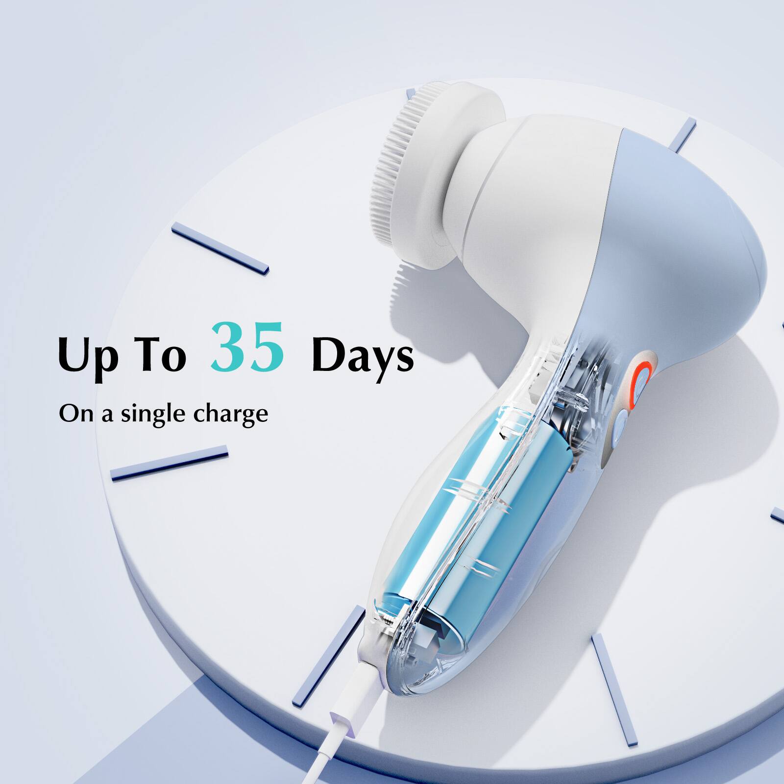 Up To 35 Days On a single charge
