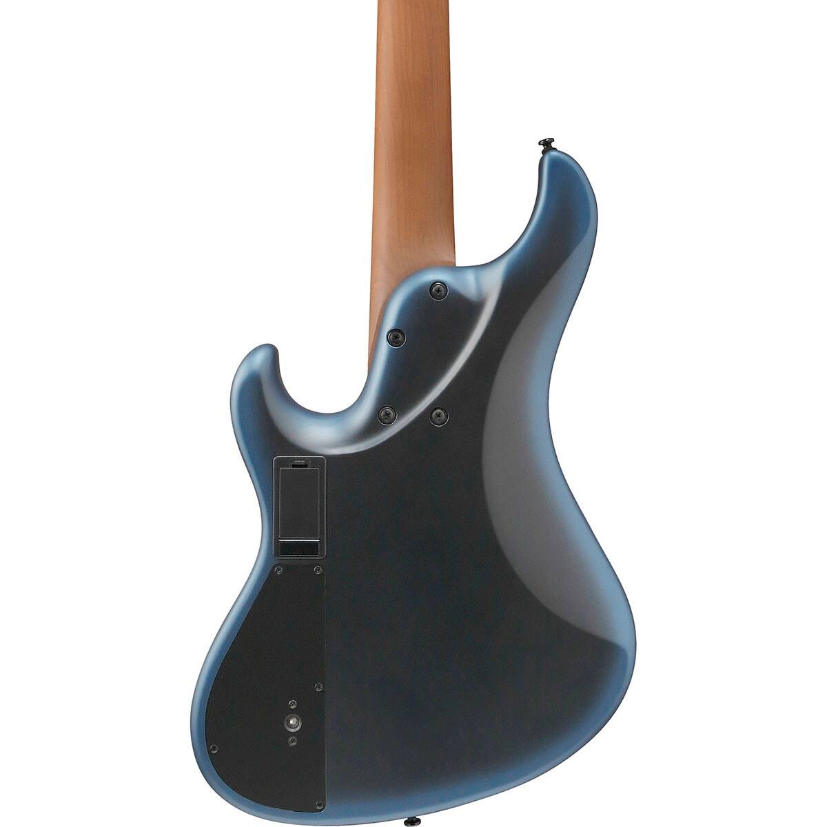 Alt View 4. Ibanez - Ibanez MDM Mode Series MDM1005 5-String Electric Bass Guitar, Midnight Arctic Ocean Matte.