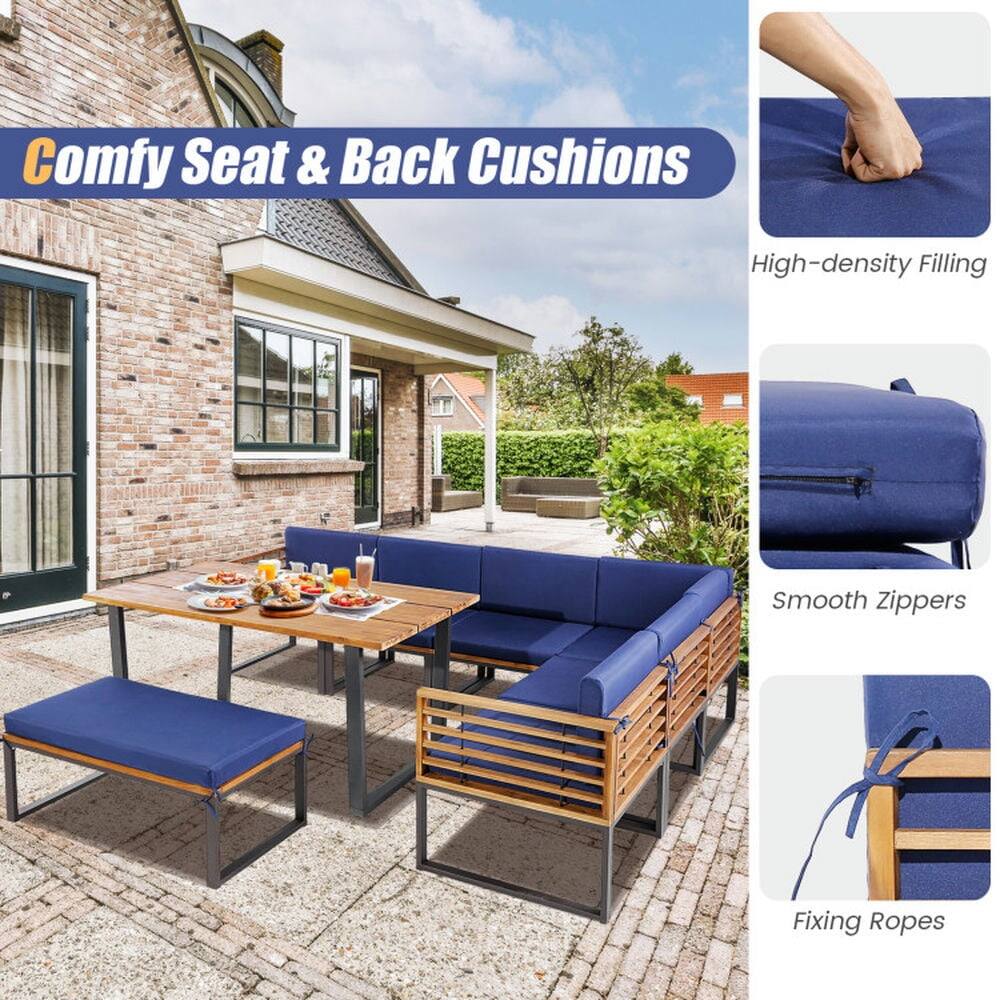 Comfy Seat & Back Cushions

- High-density Filling
- Smooth Zippers
- Fixing Ropes