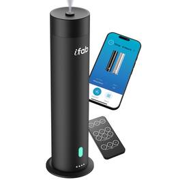 iFab - 96L Smart Essential Oil Diffuser with App & Remote Control, Black